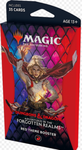 Magic The Gathering: Adventures in the Forgotten Realms Theme Booster Pack - Red_boxshot
