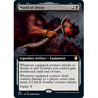 Wand of Orcus (Foil) (Extended Art)