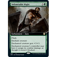 Indomitable Might (Foil) (Extended Art)