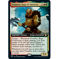 Vrondiss, Rage of Ancients (Foil) (Extended Art)