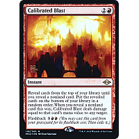 Calibrated Blast (Foil) (Prerelease)