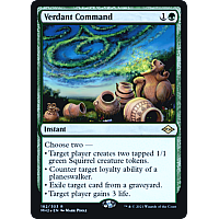 Verdant Command (Foil) (Prerelease)