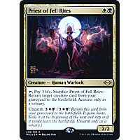 Priest of Fell Rites (Foil) (Prerelease)