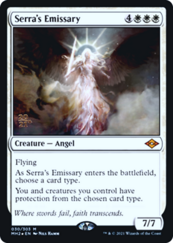 Serra's Emissary (Foil) (Prerelease)_boxshot