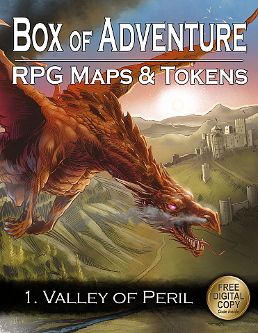 Box of Adventure RPG Maps and Tokens 1 Valley of Peril_boxshot