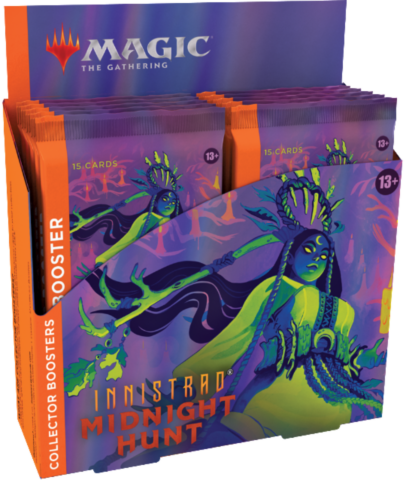Magic The Gathering - Innistrad: Midnight Hunt Collector's Booster Display (12 Packs)_boxshot