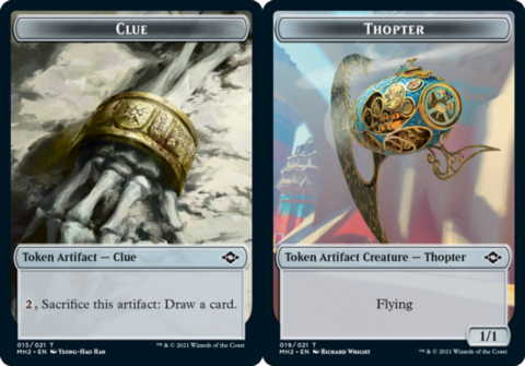 Clue // Thopter (Foil) [Token]_boxshot
