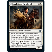 Ambitious Farmhand // Seasoned Cathar (Foil)