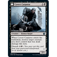 Covert Cutpurse // Covetous Geist (Foil)