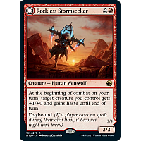 Reckless Stormseeker // Storm-Charged Slasher