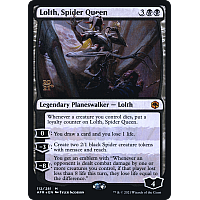 Lolth, Spider Queen (Foil) (Prerelease)