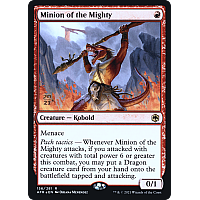 Minion of the Mighty (Foil) (Prerelease)