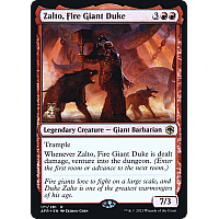 Zalto, Fire Giant Duke (Foil) (Prerelease)