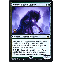 Werewolf Pack Leader (Foil) (Prerelease)