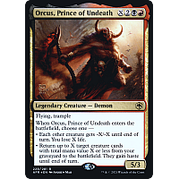 Orcus, Prince of Undeath (Foil) (Prerelease)