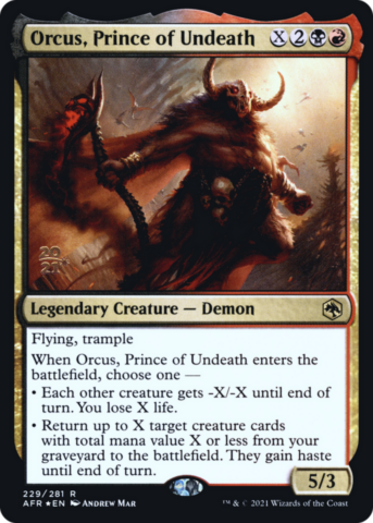 Orcus, Prince of Undeath (Foil) (Prerelease)_boxshot