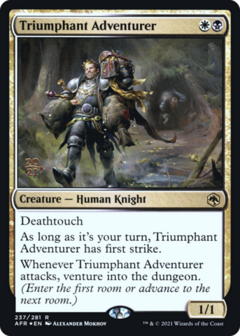 Triumphant Adventurer (Foil) (Prerelease)_boxshot