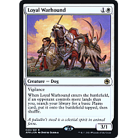 Loyal Warhound (Foil) (Prerelease)