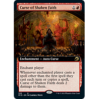 Curse of Shaken Faith (Foil) (Extended Art)