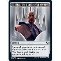 Emblem - Teferi, Who Slows the Sunset [Token]