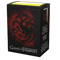 Dragon Shield Standard Sleeves - Game of Thrones House Targaryen (100 Sleeves)