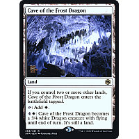 Cave of the Frost Dragon (Foil) (Prerelease)