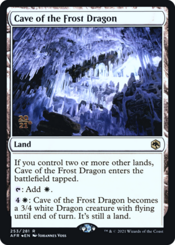Cave of the Frost Dragon (Foil) (Prerelease)_boxshot