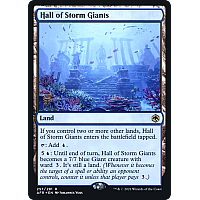 Hall of Storm Giants (Foil) (Prerelease)