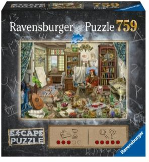759 bitar Escape Puzzle: The Artist's Studio_boxshot