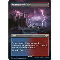 Stormcarved Coast (Foil) (Borderless)