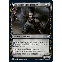 Restless Bloodseeker // Bloodsoaked Reveler (Foil) (Showcase)