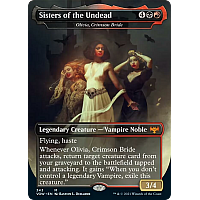 Olivia, Crimson Bride (Borderless)