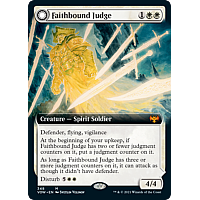 Faithbound Judge // Sinner's Judgment (Foil) (Extended Art)