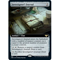 Investigator's Journal (Foil) (Extended Art)