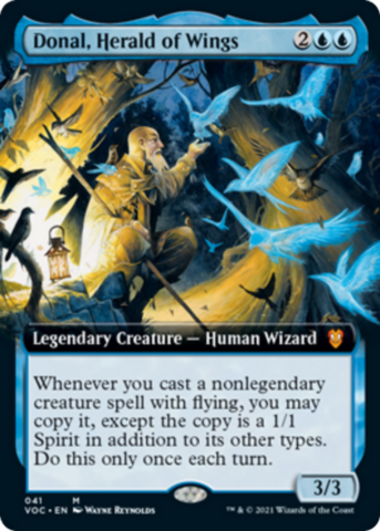 Donal, Herald of Wings (Foil) (Extended Art)_boxshot