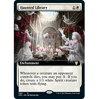 Haunted Library (Foil) (Extended Art)