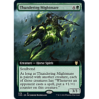 Thundering Mightmare (Foil) (Extended Art)