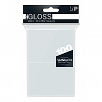 PRO-Gloss 100ct Standard Deck Protector® sleeves: Clear