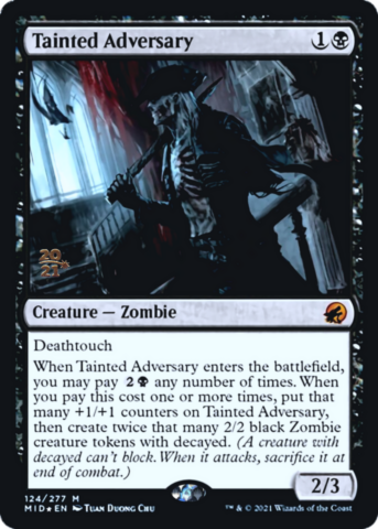 Tainted Adversary (Foil) (Prerelease)_boxshot