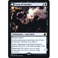 Curse of Leeches // Leeching Lurker (Foil) (Prerelease)