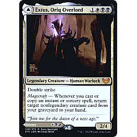 Extus, Oriq Overlord // Awaken the Blood Avatar (Foil) (Prerelease)