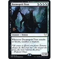 Daemogoth Titan (Foil) (Prerelease)