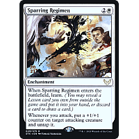 Sparring Regimen (Foil) (Prerelease)