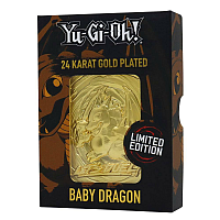Yu-Gi-Oh! Limited Edition Gold Card Collectibles - Card Baby Dragon
