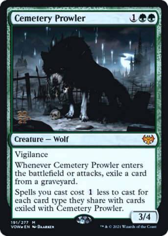 Cemetery Prowler (Foil) (Prerelease)_boxshot