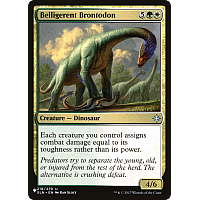 Belligerent Brontodon (Foil)