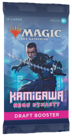 Magic The Gathering - Kamigawa: Neon Dynasty Draft Booster_boxshot