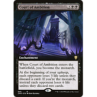 Court of Ambition (Foil) (Extended Art)