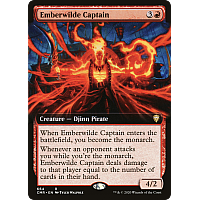 Emberwilde Captain (Foil) (Extended Art)