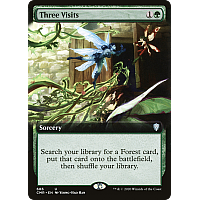 Three Visits (Foil) (Extended Art)